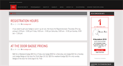 Desktop Screenshot of kitsunekon.com